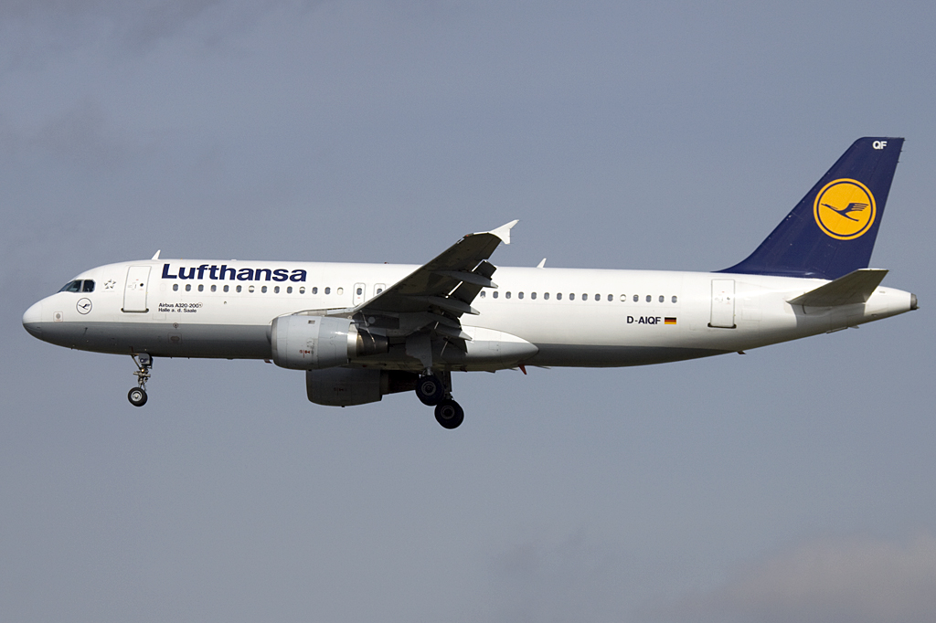 Lufthansa, D-AIQF, Airbus, A320-211, 02.04.2010, FRA, Frankfurt, Germany 