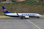 EI-GXI, Ryanair, Boeing 737-8AS, Serial #: 44851. Funchal, Cristiano Ronaldo Airport, Madeira - LPMA, Portugal, 17.06.2023.