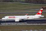SWISS International Air Lines, HB-JCN, Bombardier CS-300, msn: 55032, 16.Januar 2024, ZRH Zürich, Switzerland.