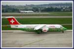 Swiss International Air Lines, HB-IYS, BAE Systems Avro 146-RJ 100.