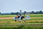 Gyrocopter MTOsport beim Start vom UL-Fluggelnde Mggenhausen - 04.06.2011