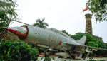 MiG-21 (4324) im Militärhistorischen Museum in Hanoi.