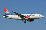 Air Serbia, YU-APC, Airbus A319-131, msn: 2621,  Novak Djokovic , 20.Mai 2023, AMS Amsterdam, Netherlands.