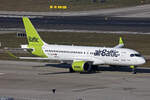 Air Baltic, YL-ABL, Airbus A220-371, msn: 55183, 21.Februar 2025, ZRH Zrich, Switzerland.