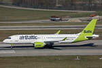 Air Baltic, YL-ABU, Airbus A220-371, msn: 55264, 21.Februar 2025, ZRH Zürich, Switzerland.