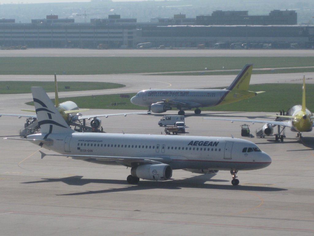 Aegean/Airbus A320/Stuttgart/24.04.2010