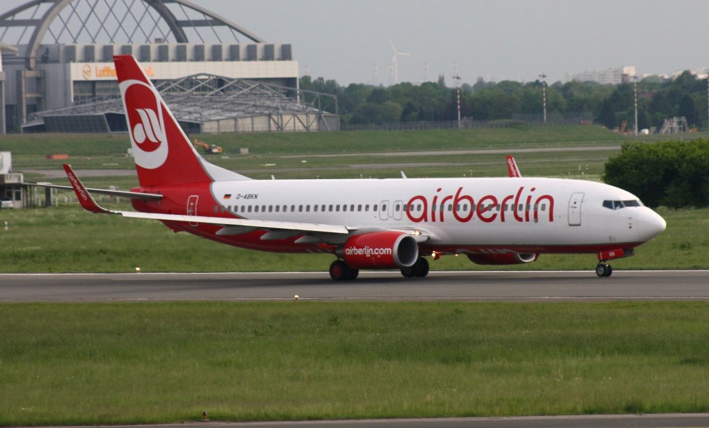 Air Berlin,D-ABKN,(c/n37756),Boeing 737-86J(WL),30.05.2013,HAM-EDDH,Hamburg,Germany