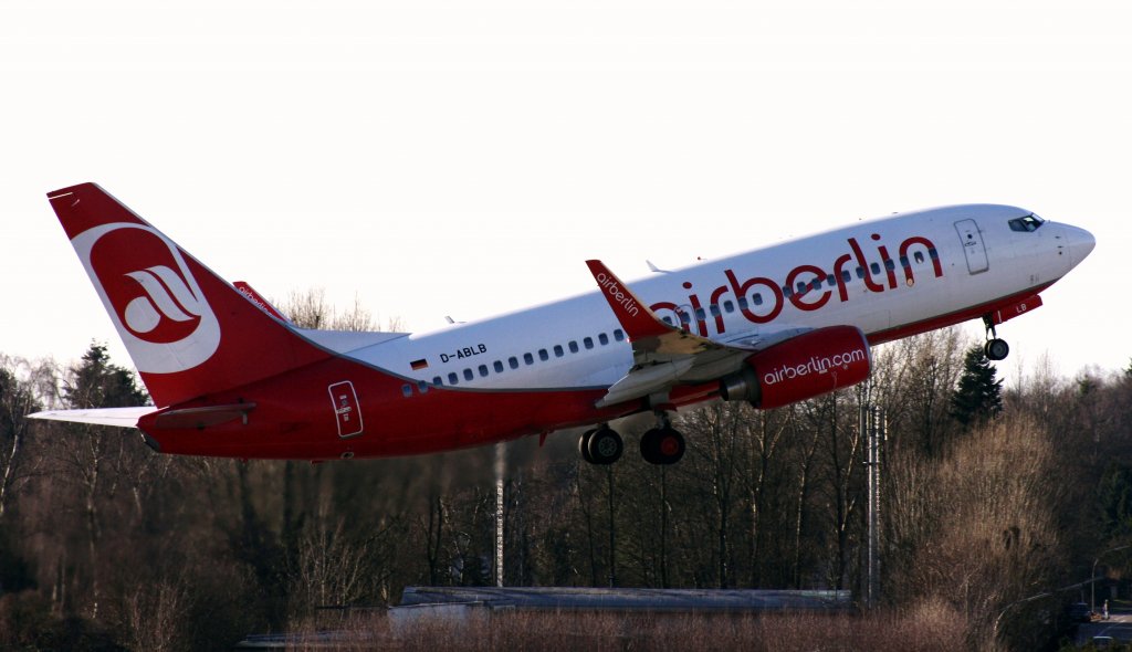 Air Berlin,D-ABLB,(c/n36115),Boeing 737-76J(WL),02.02.2013,HAM-EDDH,Hamburg,Germany