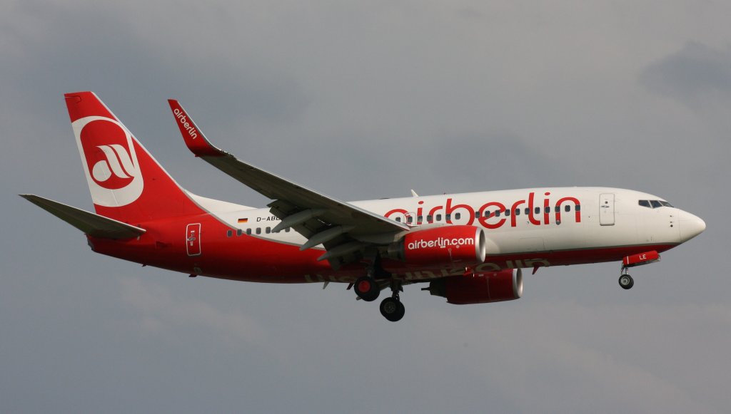 Air Berlin,D-ABLE,(c/n36873),Boeing 737-76J(WL),02.08.2012,HAM-EDDH,Hamburg,Germany