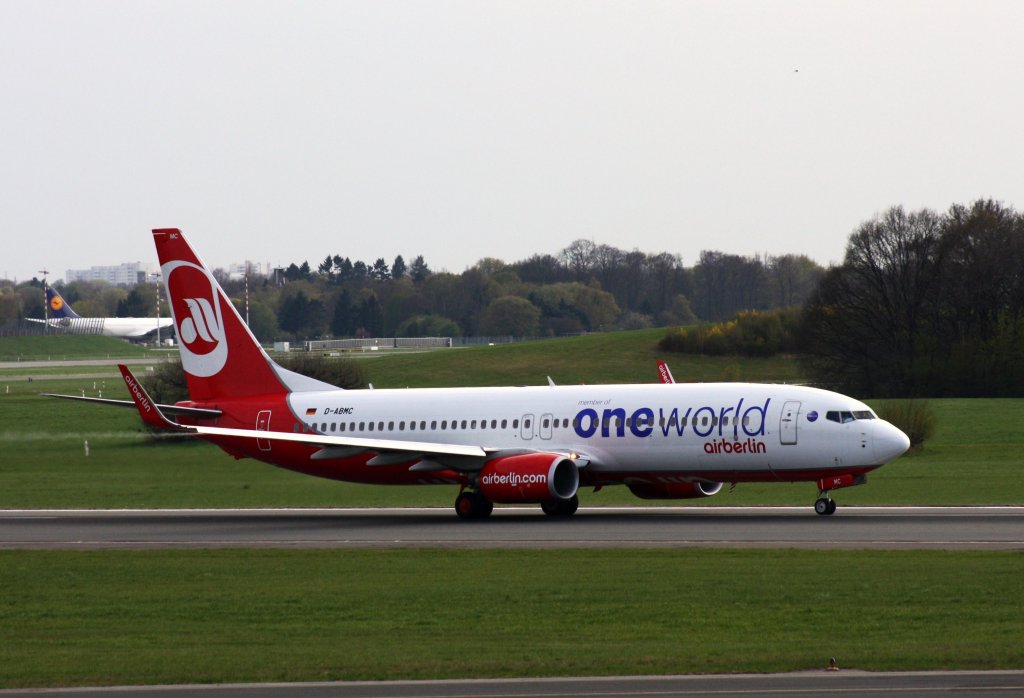 Air Berlin,D-ABMC,(c/n37752),Boeing 737-86J(WL),02.05.2013,HAM-EDDH,Hamburg,Germany(oneworld)