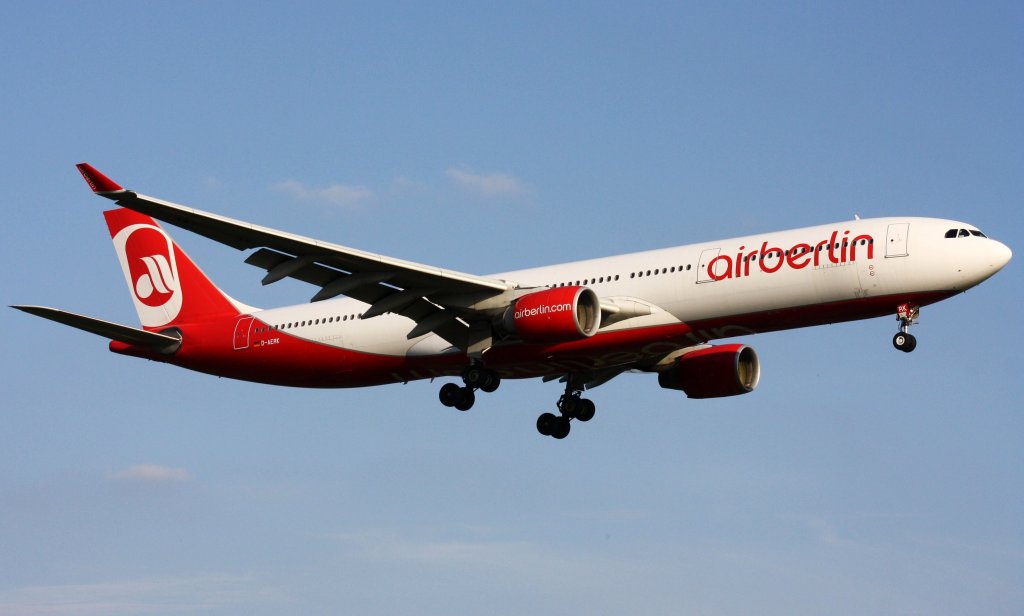 Air Berlin,D-AERK,(c/n120),Airbus A330-322,04.09.2012,HAM-EDDH,Hamburg,Germany