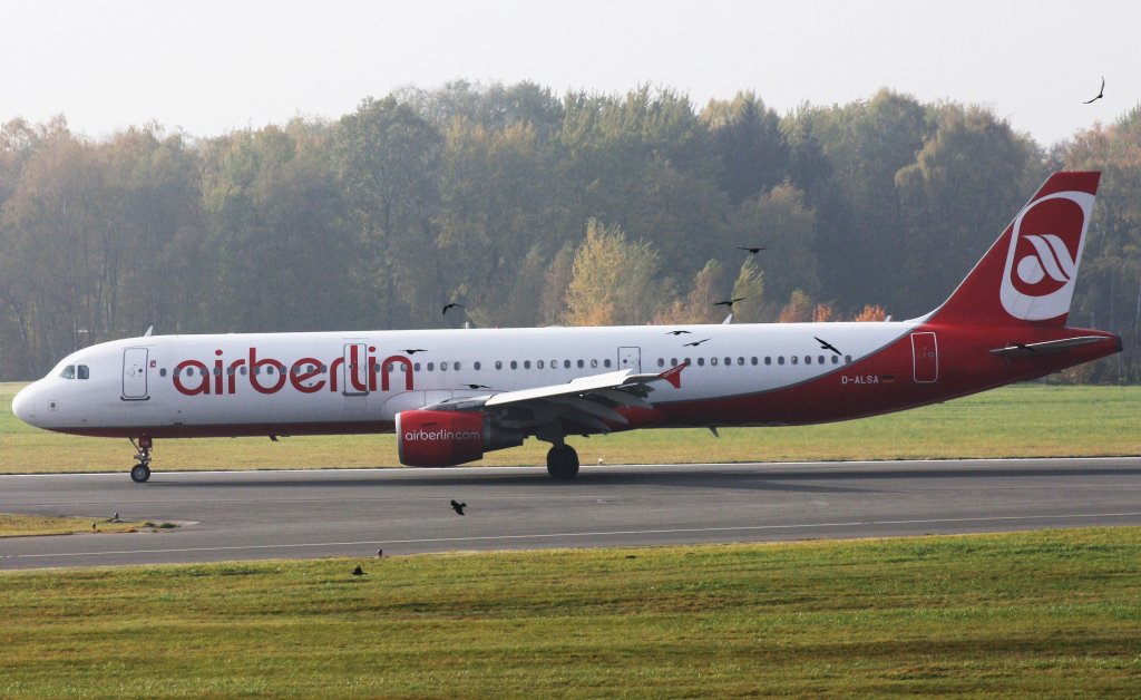 Air Berlin,D-ALSA,Airbus A321-211,(c/n 1621),29.10.2011,HAM-EDDH,Hamburg,Germany