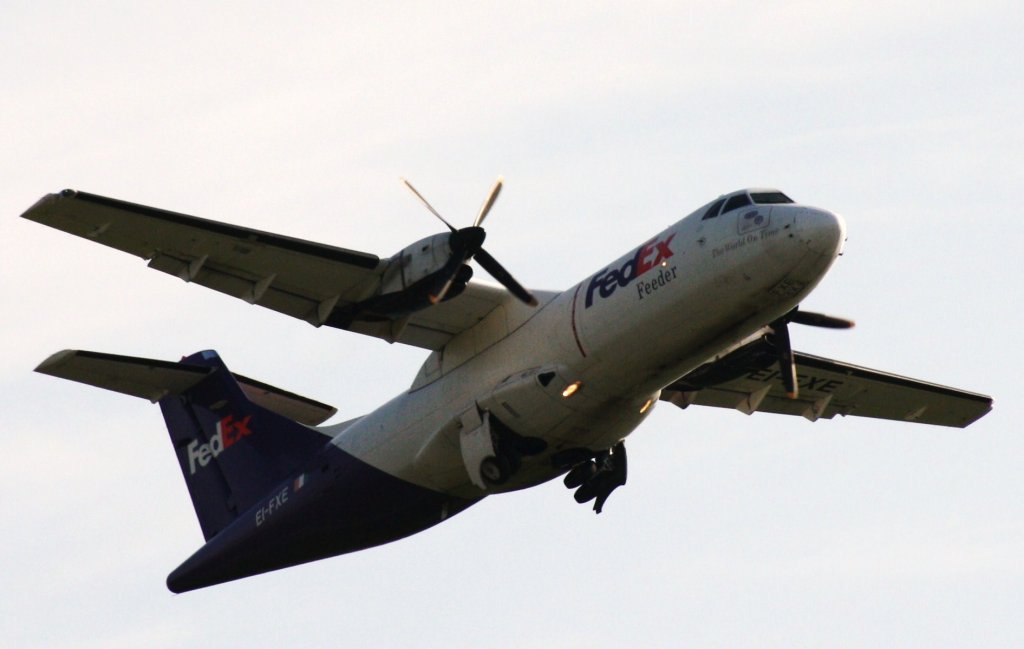 Air Contractors(FedEx),EI-FXE,(c/n327),Aerospatiale ATR-300F,30.04.2012,HAM-EDDH,Hamburg,Germany