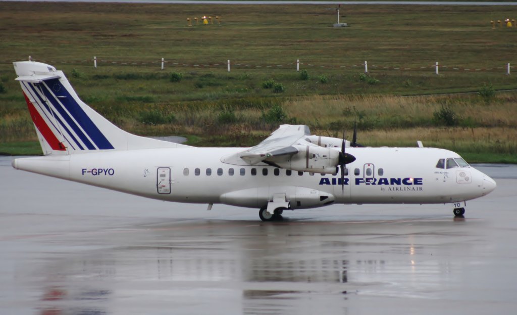 Air France(Air Littoral),F-GPYO,(c/n544),ATR 42-500,24.09.2012,CGN-EDDK,Kln-Bonn,Germany