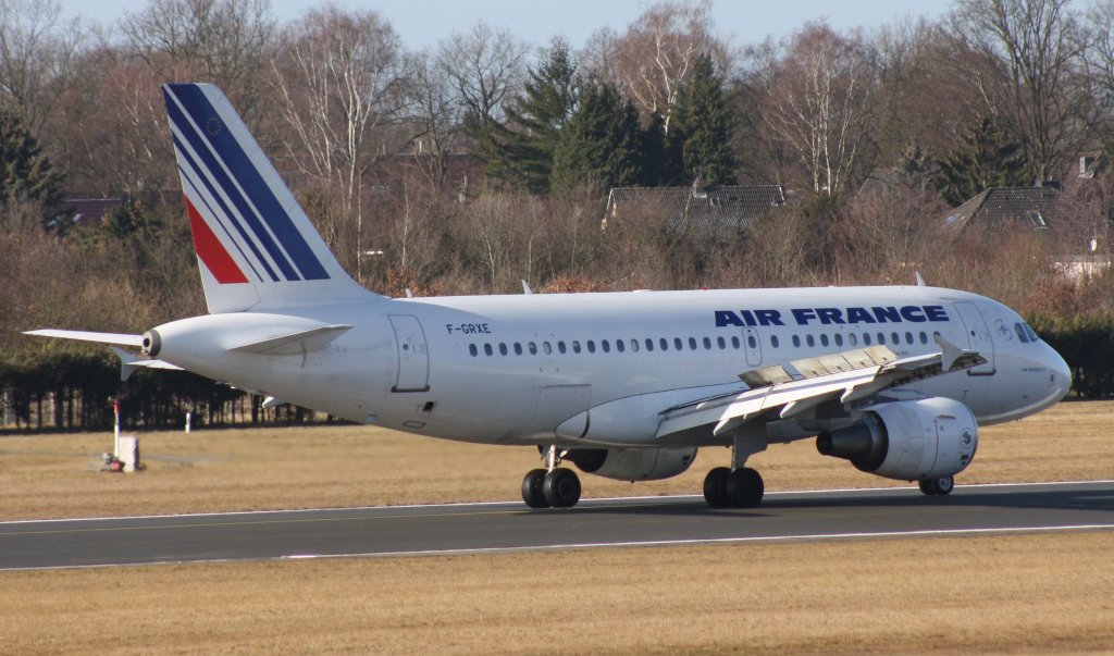 Air France,F-GRXE,(c/n 1733),Airbus A319-111,15.02.2012,HAM-EDDH,Hamburg,Germany