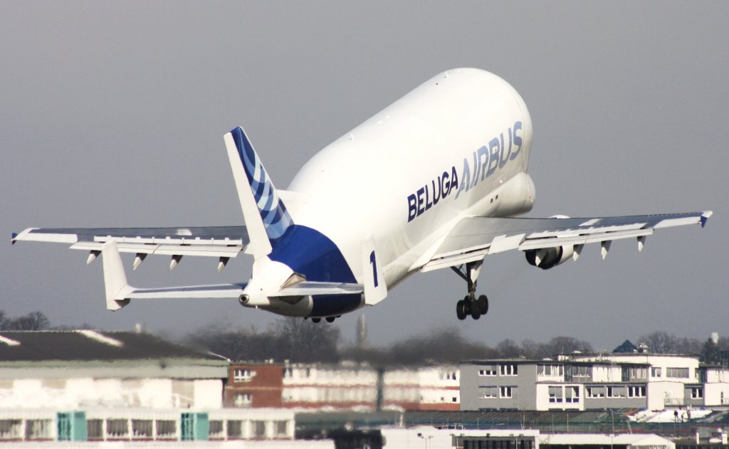 Airbus Transport International,F-GSTA,(c/n655),Airbus A300B4-608ST,27.02.2013,XFW-EDHI,Hamburg-Finkenwerder,Germany