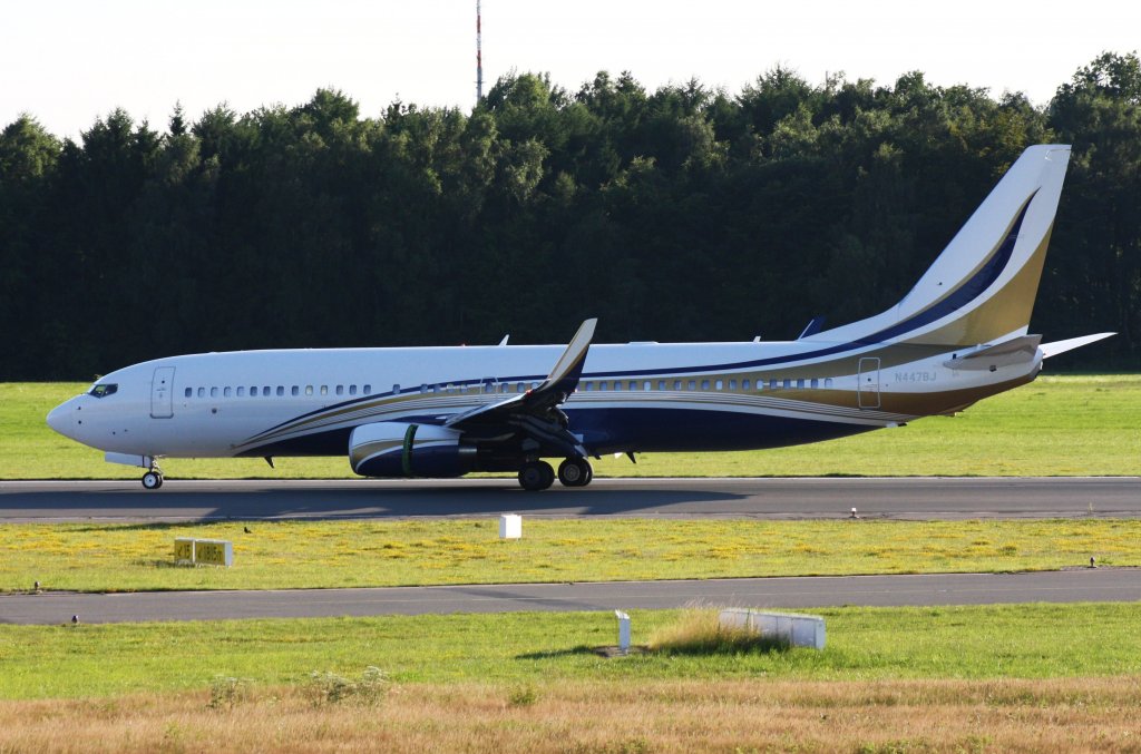 Boeing Business Jet,N447BJ,(c/n40118),Boeing 737-8KT(WL),01.08.2012,HAM-EDDH,Hamburg,Germany