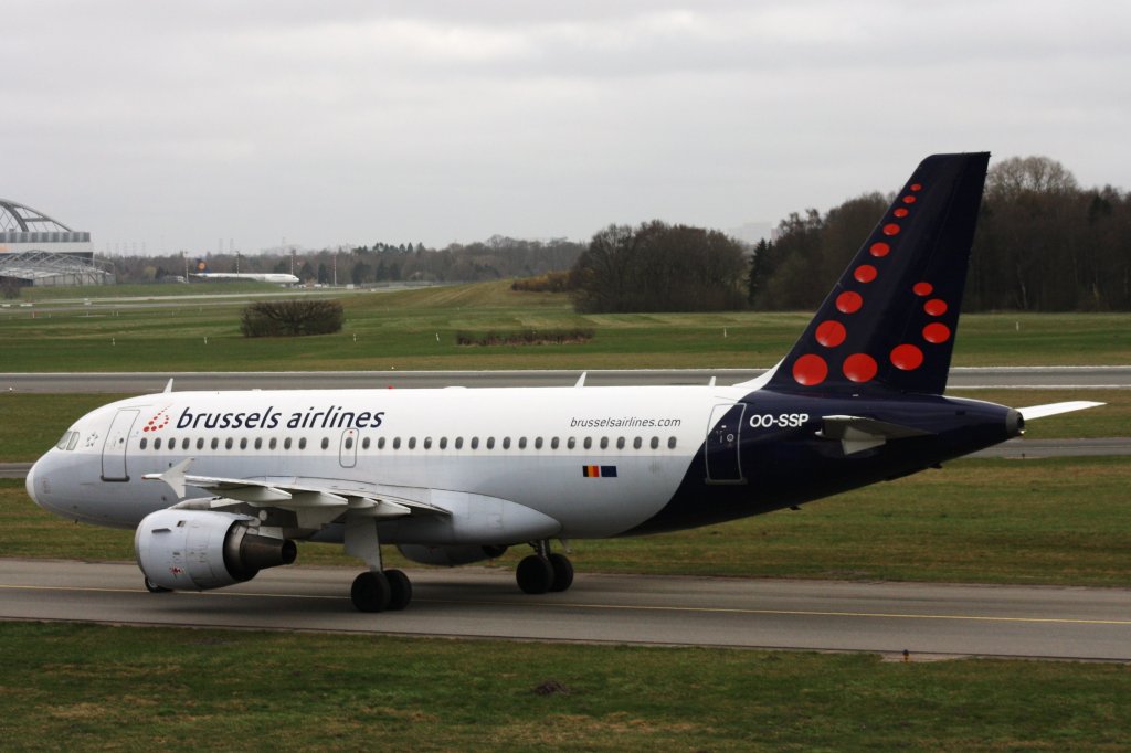 Brussels Airlines,OO-SSP,(c/n 644),Airbus A319-113,30.03.2012,HAM-EDDH,Hamburg,Germany