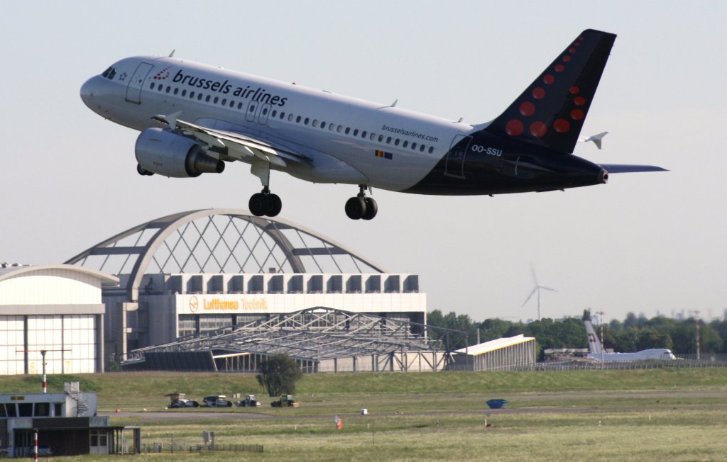 Brussels Airlines,OO-SSU,(c/n2230),Airbus A319-111,24.05.2012,HAM-EDDH,Hamburg,Germany