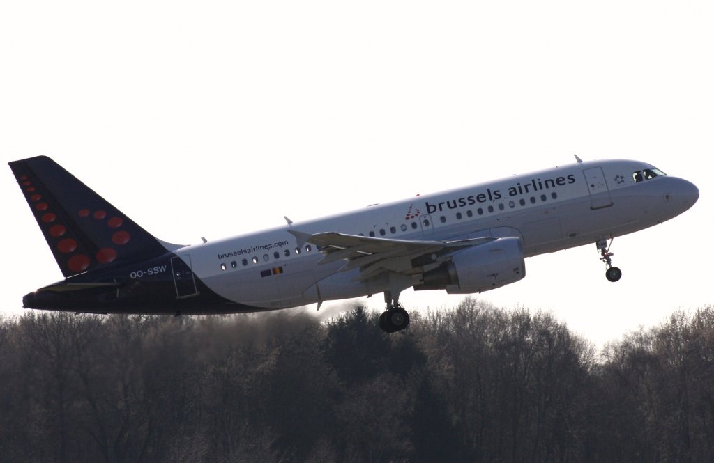 Brussels Airlines,OO-SSW,(c/n 3255),Airbus A319-111,23.03.2012,HAM-EDDH,Hamburg,Germany