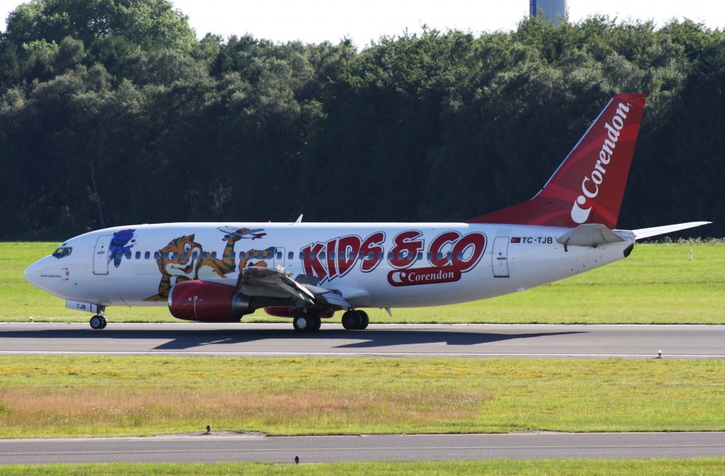 Corendon Air,TC-TJB,(c/n27633),Boeing 737-3Q8,24.07.2012,HAM-EDDH,Hamburg,Germany(Bemalung-Kids u.Co)