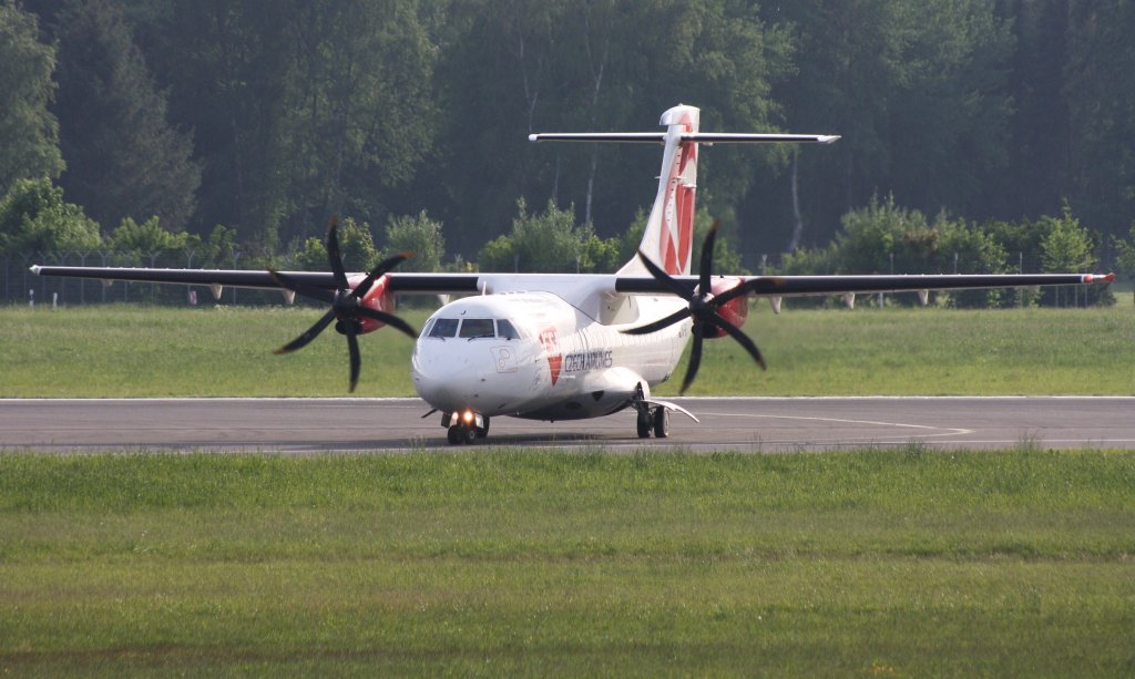 Czech Airlines(CSA),OK-JFJ,(c/n623),ATR-42-500,21.05.2012,HAM-EDDH,Hamburg,Germany