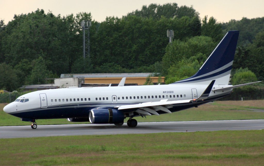 Delaware Global Operation,N920DS,Boeing 737-75V(BBJ),07.07.2011,HAM-EDDH,Hamburg,Germany