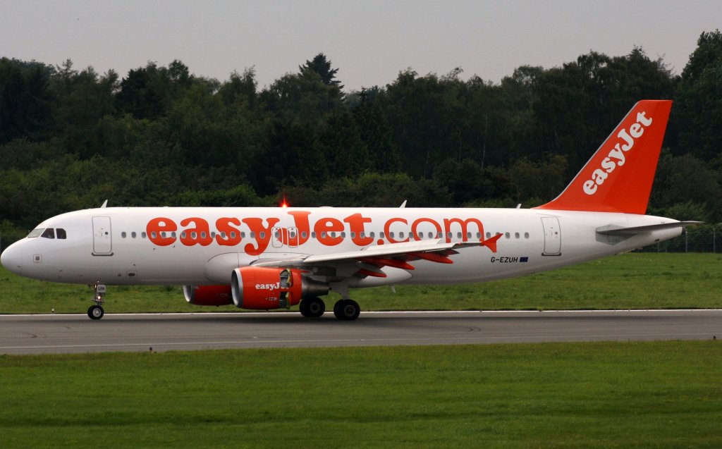 easy Jet,G-EZUH,Airbus A320-214,26.08.2011,HAM-EDDH,Hamburg,Germany