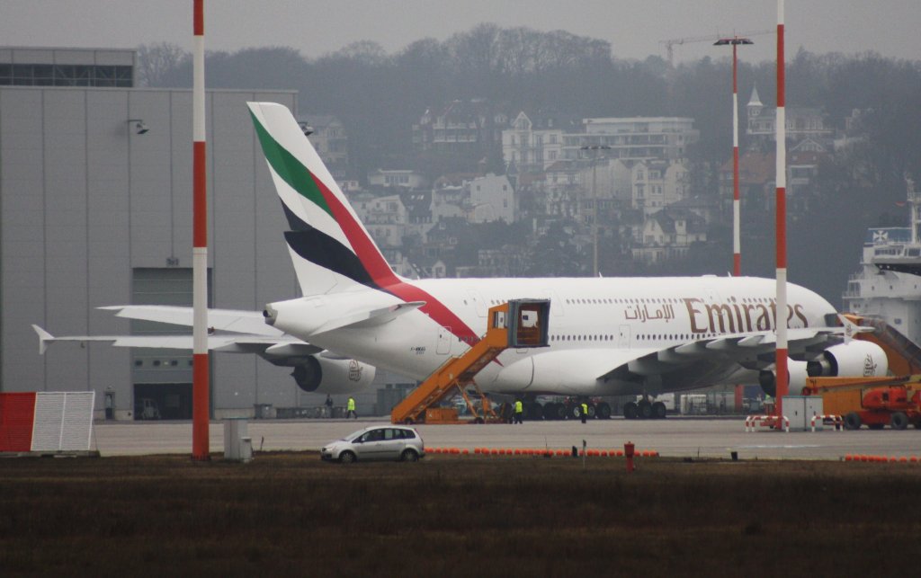 Emirates,F-WWAG,Reg.A6-EDV,(c/n 0101),Airbus A380-861,02.03.2012,XFW-EDHI,Hamburg-Finkenwerder,Germany