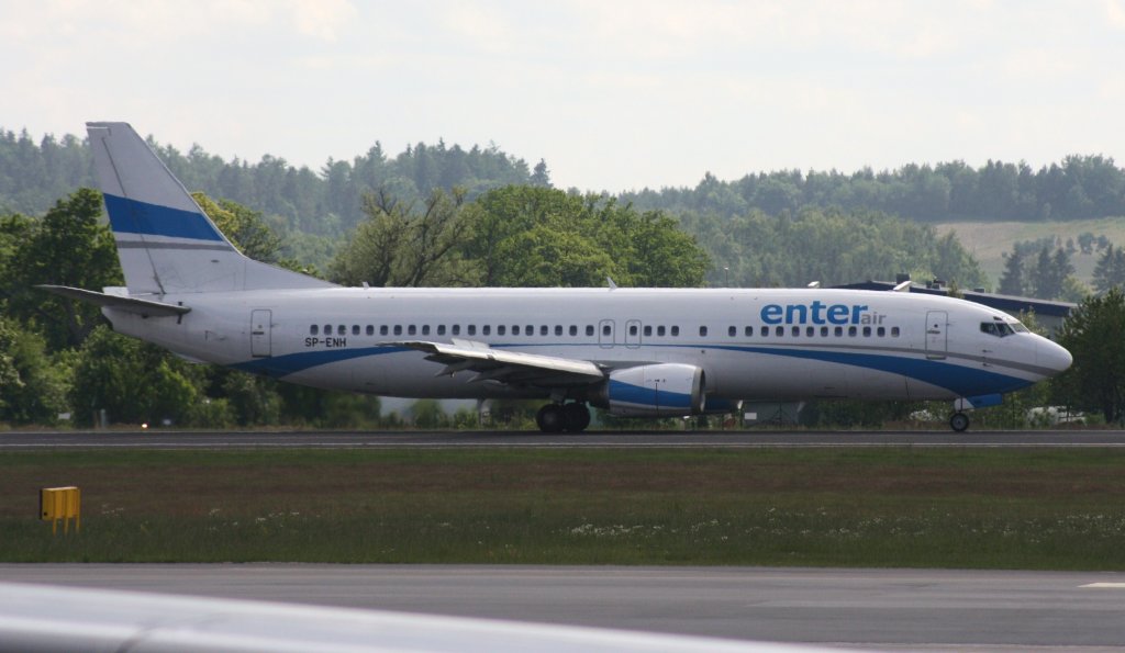 Enterair,SP-ENH,(c/n25795),Boeing 737-405,28.06.2012,GDN-EPGD,Gdansk,Polen