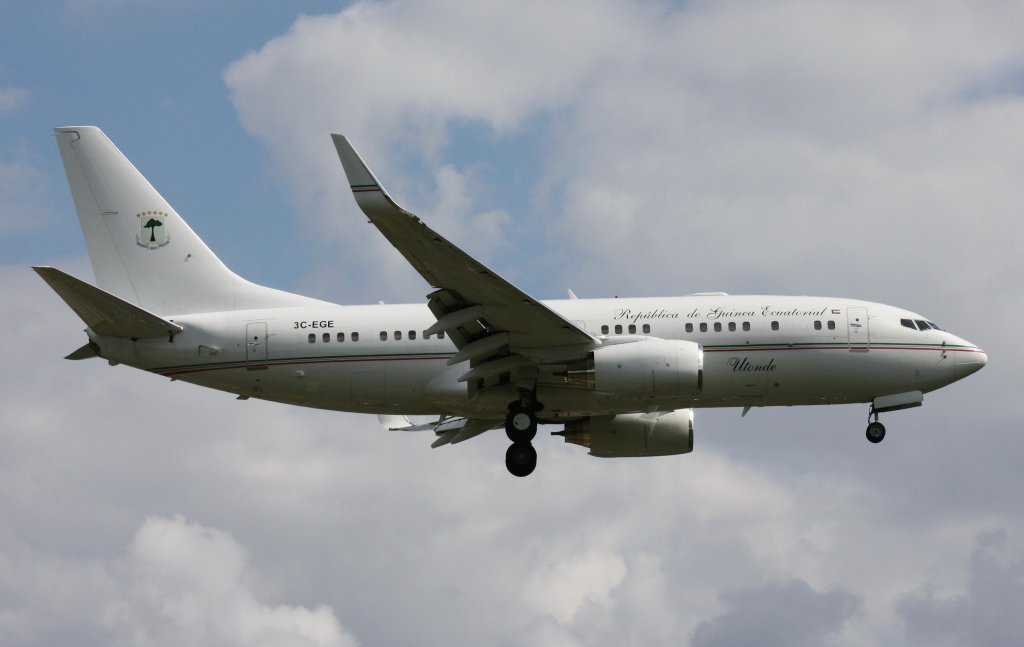 Equatorial Guinea Government,3C-EGE,(c/n33367),Boeing 737-7FB(BBJ),22.07.2012,HAM-EDDH,Hamburg,Germany