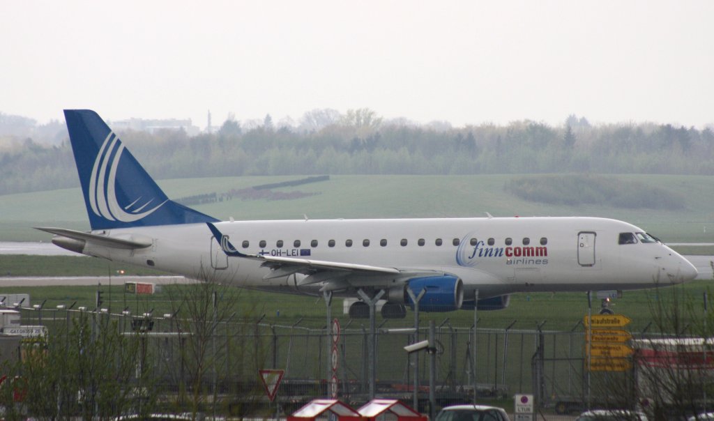 Finncomm Airlines,OH-LEI,(c/n17000120),Embraer ERJ-170-100,22.04.2012,HAM-EDDH,Hamburg,Germany