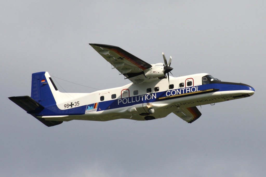 German Navy(Pollution Control),98+35,Dornier 228NG,02.07.2013,HAM-EDDH,Hamburg,Germany