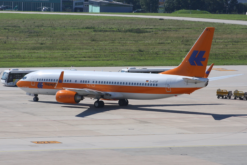 Hapag-Lloyd 
Boeing 737-8K5
D-ATUF
Stuttgart
06.09.10