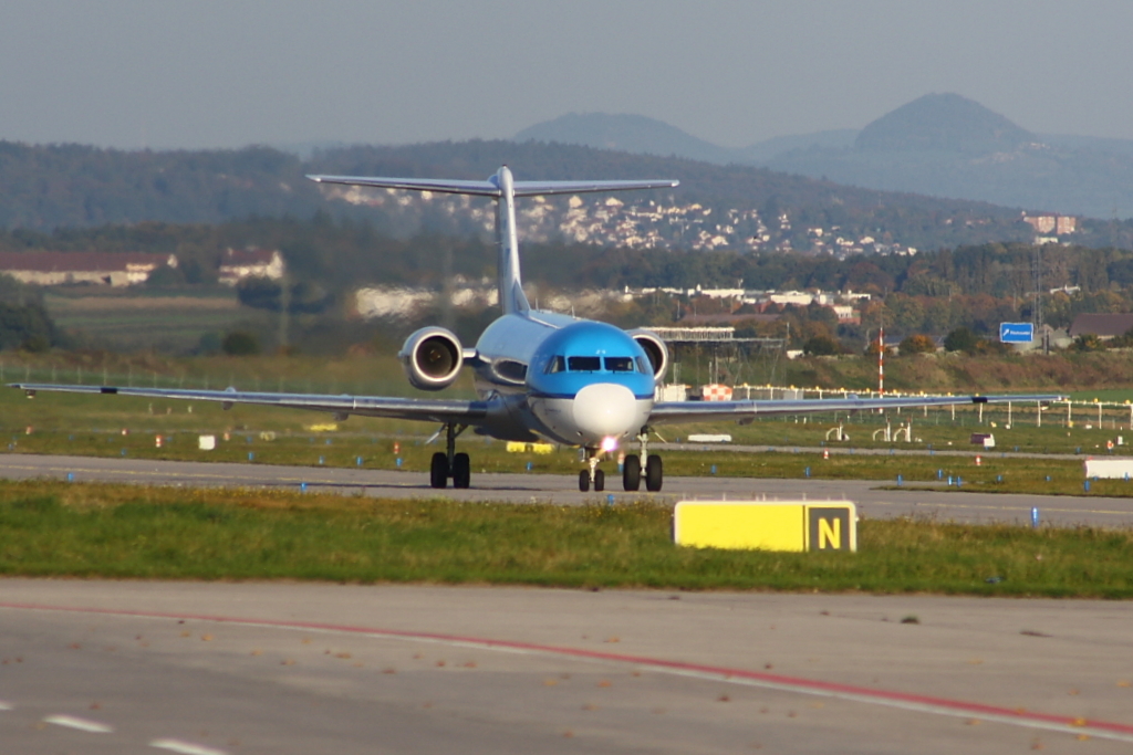 KLM cityhopper 
Fokker F-70
Stuttgart
10.10.10