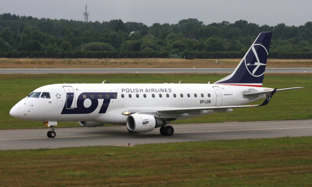 LOT Polish Airlines,SP-LDB,(c/n17000024),Embraer ERJ-170-100,19.07.2013,HAM-EDDH,Hamburg,Germany