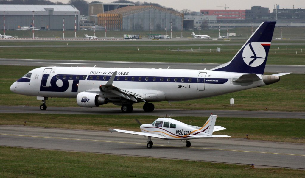 LOT Polish Airlines,SP-LIL,(c/n17000306),Embraer 170-200LR,17.04.2013,HAM-EDDH,Hamburg,Germany