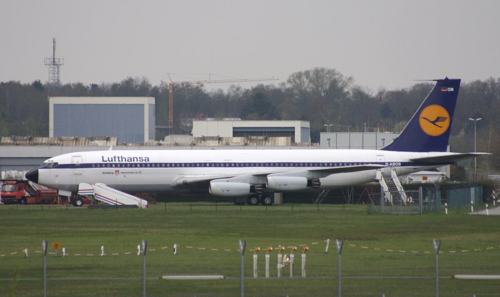 Lufthansa,D-ABOB(D-ABOD),Boeing 707-430,22.04.2012,HAM-EDDH,Hamburg,Germany