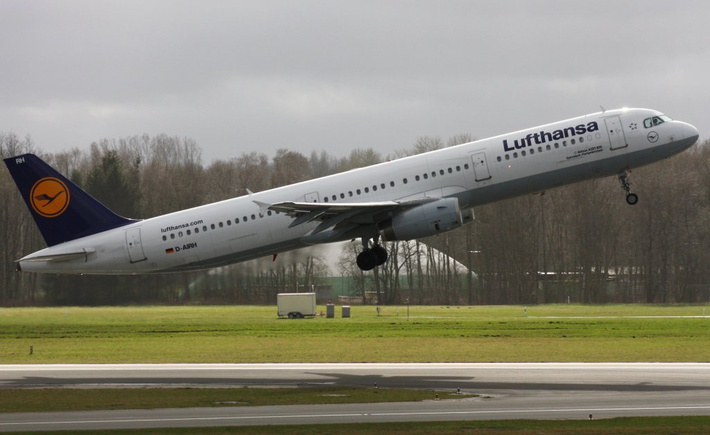 Lufthansa,D-AIRH,(c/n 412),Airbus A321-131,30.03.2012,HAM-EDDH,Hamburg,Germany