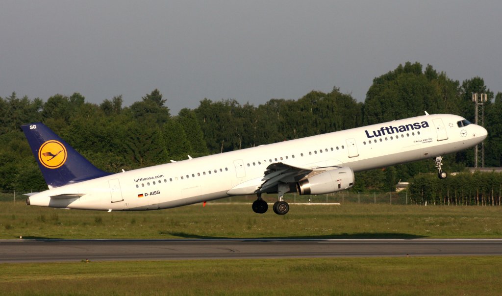 Lufthansa,D-AISG,(c/n1273),Airbus A321-231,08.06.2013,HAM-EDDH,Hamburg,Germany