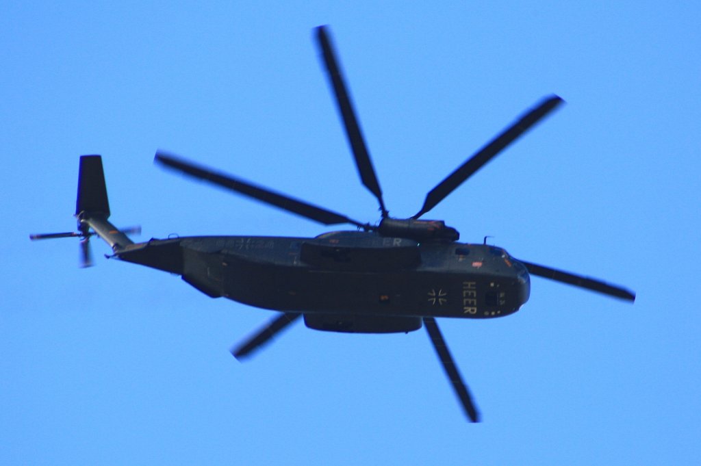 Luftwaffe 
Sikorsky CH-53G
Flugplatz Karlsruhe-Forchheim
05.11.10