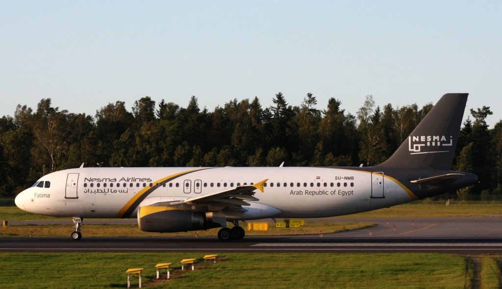 Nesma Airlines,SU-NMB,(c/n1732),Airbus A320-232,22.08.2012,GDN-EPGD,Gdansk,Polen