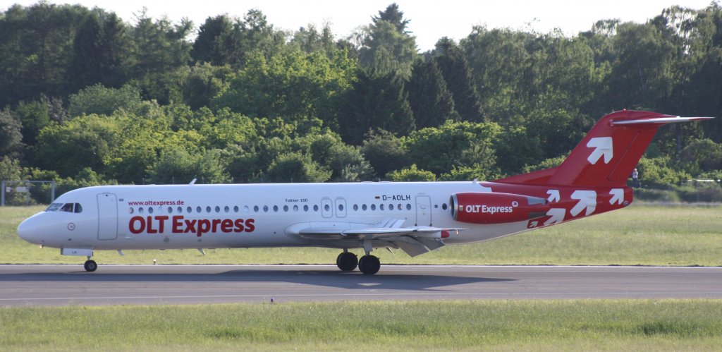 OTL Express,D-AOLH,(c/n11265),Fokker F100,24.05.2012,HAM-EDDH,Hamburg,Germany