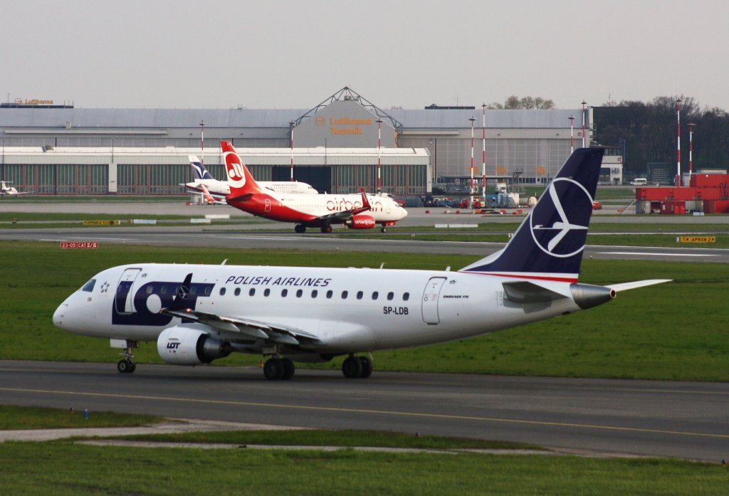 Polish Airlines(LOT),SP-LDB,(c/n17000024),Embraer ERJ-170-100,25.04.2012,HAM-EDDH,Hamburg,Germany