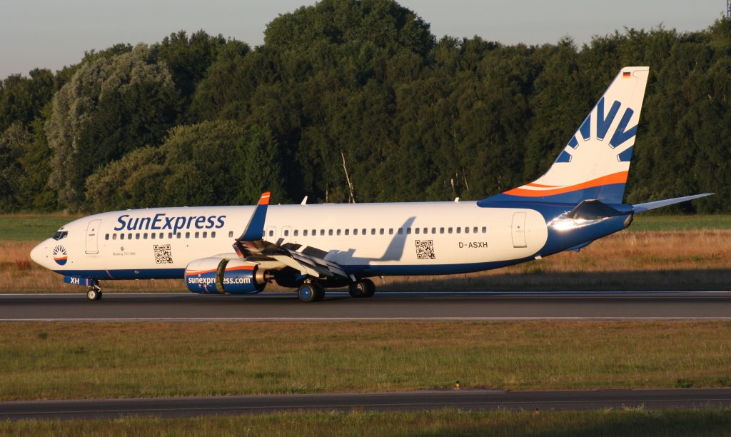 Sun Express Germany,D-ASXH,(c/n32368),Boeing 737-8CX(WL),21.07.2013,HAM-EDDH,Hamburg,Germany