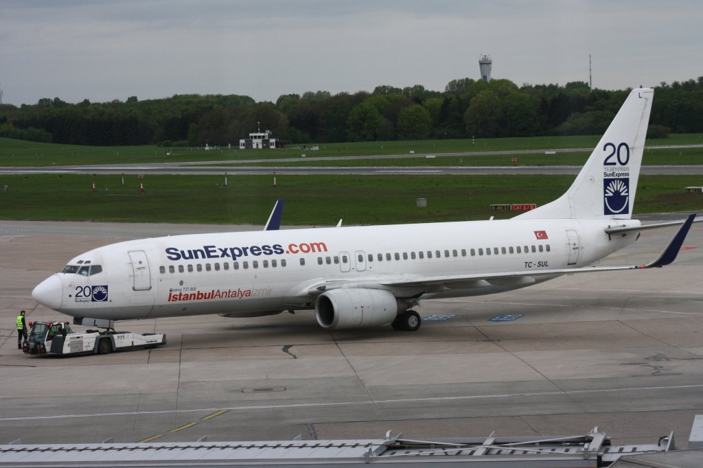 Sun Express,TC-SUL,(c/n28822),Boeing 737-85F(WL),06.05.2012,HAM-EDDH,Hamburg,Germany