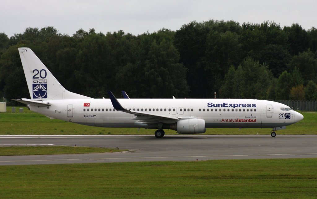 SunExpress,TC-SUY,(c/n30806),Boeing 737-86N(WL),01.09.2012,HAM-EDDH,Hamburg,Germany