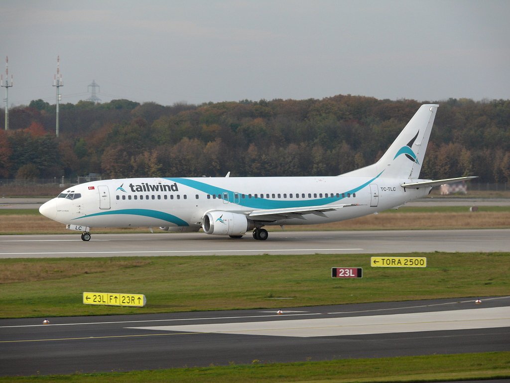 Tailwind. Flughafen Dsseldorf. 31.10.2009.