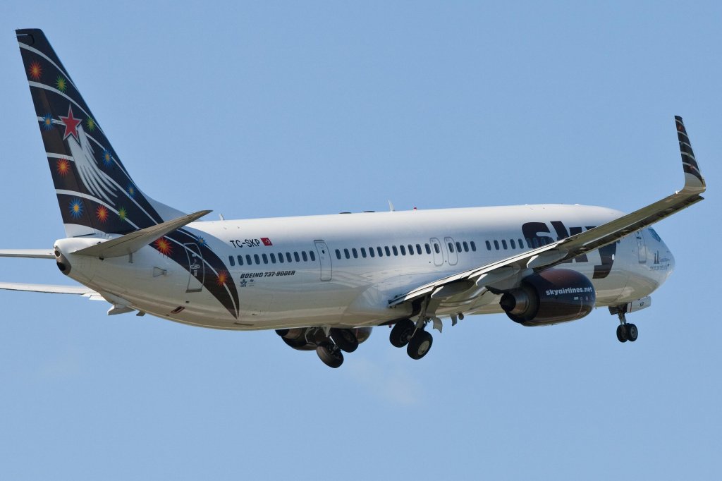 Takeoff B737-900/Sky Airlines/Stuttgart/EDDS/23.05.2010