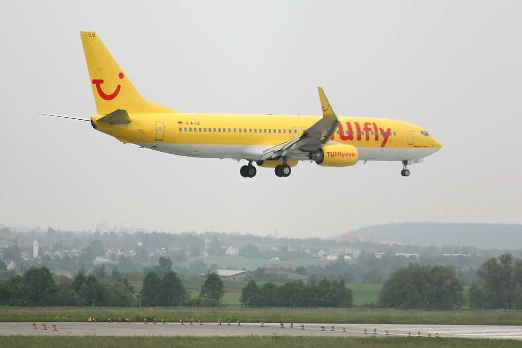 TUIfly 
Boeing 737-8K5
D-ATUC
Stuttgart
02.06.10